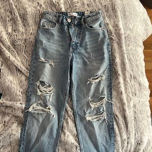 Light wash Zara jeans